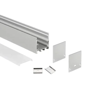 Suspended Mounted Aluminum Extrusion Profiles for LED Decoration
