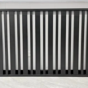 Swimming Pool Safety Aluminum Vertical Slat Fence Resistant Anti Corrosion Aluminium Privacy Fencing Panels Outdoor Barrier