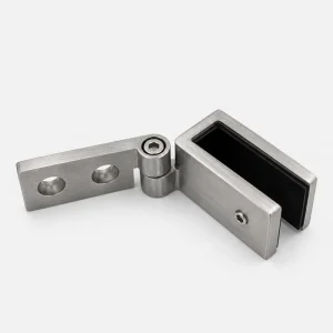 Swivel Adjustable Wall Post to Glass Rigi Clamp Connector for Frameless Pool Fence Hardware