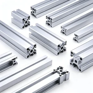 T Slot Extruded Aluminum Profile Modular Assembly Frame Aluminum Extrusion Profile for Automation Equipment Workstation