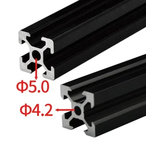T V Slot 20×20 Industrial Extruded Aluminium Profile Extrusion Frame for 3D Printer