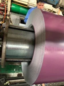 TDC53D+AZ for Deep Drawing Hot Dip AZ Coated Steel Sheet in Coil PVDF 25/25em PPGL 0.5-1.0mm