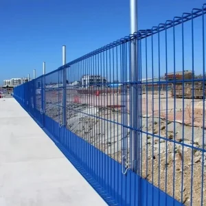 Temporary Construction Site Guardrails Protective Fences Road Warning Fences Standardized Safety Protective Fencing