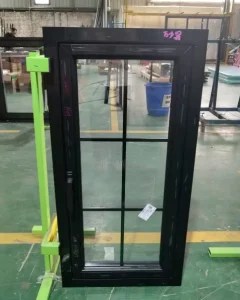 Thermal Break Aluminium Windows Single Casement Windows with Low E Glass