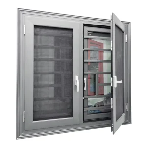 Thermal Break Aluminum Frame Double Glazed Window Casement Windows