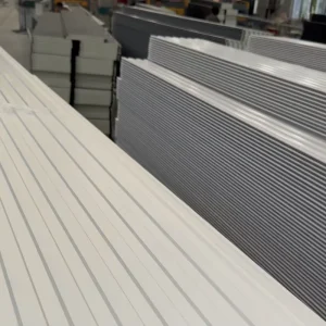 Thermal Insulation EPS Polyurethane Sandwich Metal Siding Wall Panels Water Resistant