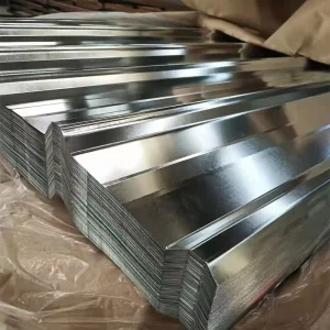 Thin Gauge GI Coil Z80 Big Small Spangle Custom Logo Small Kiosk Corrugated Panel Raw Coil