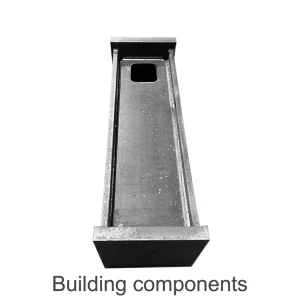 Three-dimensional Cast Aluminum Structural Components Polished Surface ISO9001 Certified Customized Color OEM/ODM for Industrial