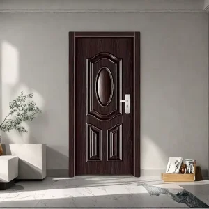 Top Deals Modern Waterproof Manual Opening Home Decoration Steel Panel Interior Metal Door