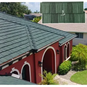 Top Quality Building Materials Quick Installation Roofing Tiles Interlock Aluminum Stone Coated Roof Sheet