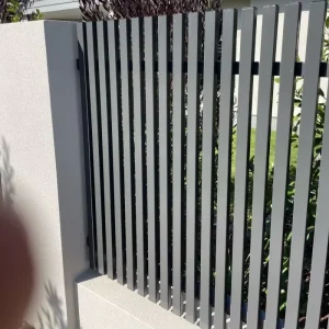 Top Quality Strength Aluminum Fence Modular Aluminum Metal Fence Easy to Install Privacy Fence