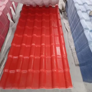 Traditional ASA PVC Heat Resistant Roofing Shingles Square Tiles 5 Year Warranty For Hotel Villa House Temple Apartment Park