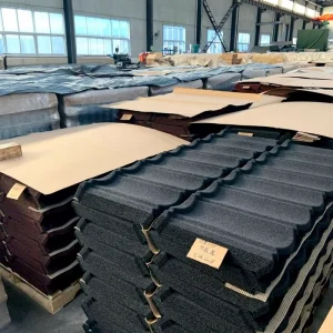 Traditional Stone Coated Metal Roof Tiles for Philippines Homes Resorts Hotels Durable Alu-Zinc Roofing Sheets