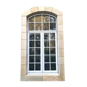 Transparent Glass and Coloured Glass Metal Windows Aluminium Double Glazed Glass Casement Window