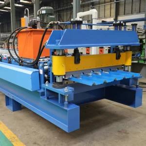 Trapezoidal Tile Manufacturing Machine Automatic Single Layer Tile Roofing Glass and Metal Roof Tile Pressing Machine