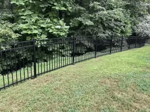 Tubular Panel Fence Eco-Friendly Rodent-Proof Waterproof Powder-Coated Zinc Steel Fence for Outdoor Residential Use