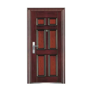 Turkish Style Steel Security Door Exterior Entrance Metal Front House Door