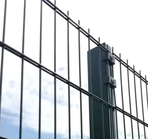 Twin Wire Fence Panel with Double-Rod Welded Mesh for Outdoor Commercial Security