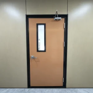UL Listed Steel Fire Door Soundproof Acoustic Custom Metal Warehouse Industrial Office Room UL Fire Door