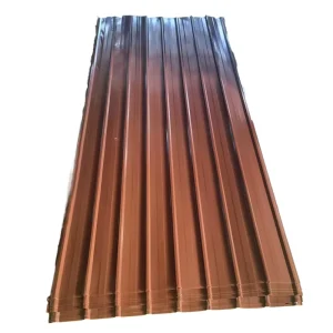 UV Resistant Metal Roof Tile PPGI Roofing Sheet for Agricultural Greenhouse Roof Tile