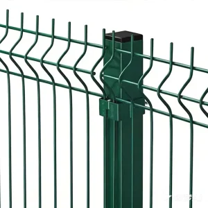 UV Resistant Rustproof Decorative 3D Curved Welded Wire Mesh Garden Border Fence