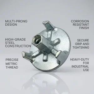 Ultra Stable Large Base Hot Drop Forged Anchor Nut Standard Fitting for Logistics Park Casting