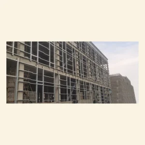 Unbonded Buckling Restrained Energy-Dissipation Braces Anti-Corrosion Iron Steel Structure Frames for Office Buildings Villas