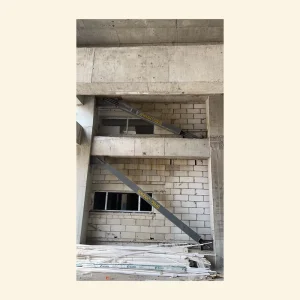 Unbonded Buckling Restrained Energy Dissipation Braces Industrial Buildings Steel Iron Construction Coated Anti Corrosion Villa