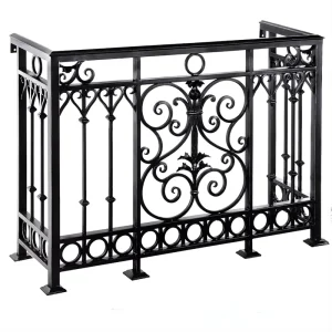 Unique Design Accepting Customized Iron Balcony Railing Grille Design Steel Railing for Balconies Wrought Iron Railing