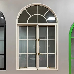 United Kingdom Grill Design Good Sealing Arch Window