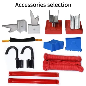 Universal Telescopic Ladder Accessories Kit Extension Spare Parts Set Guide Teeth Diagonal Brace Balance Bar Components