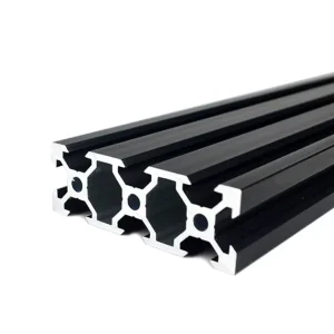 V Slot Aluminum Extrusion Sand Blasting Profiles DIY Frame Aluminium Profile Black for 3D Printer