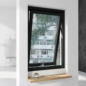 Ventilation Casement Window Durable Metal Screen for Sunroom Natural Lighting Rust-free Aluminum Alloy
