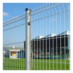Verja De Ciclon Iron Wire Mesh Panels, Green 3D Fence for House