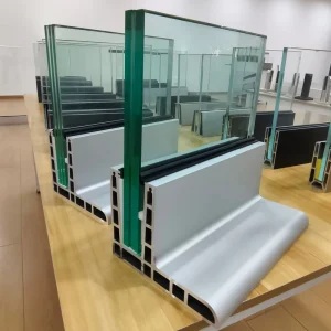 View Mate A100 Thickened Aluminum U Channel Glass Railing System 10+10+10mm Tempered Heavy duty Rust Resistant Modern Design