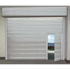 Villas Customized Advanced Aluminum Automatic Windproof Outdoor Finished Roll up Rolling Door