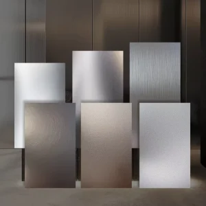 Metal Wall Panel Waterproof WPC Bamboo Charcoal Wall Panel Interior Wall Panel Design for Hotels and Feature Walls
