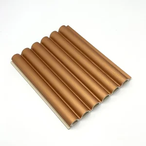 Durable Industrial WPC Interior Wall Panels for Gyms, Shopping Malls, and Halls, Fireproof, Waterproof, Wear-Resistant