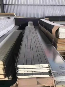 Metal Curtain Wall WPC Exterior Wall Metal Foam PU Sandwich Panel Decorative Polyurethane Foam Panel