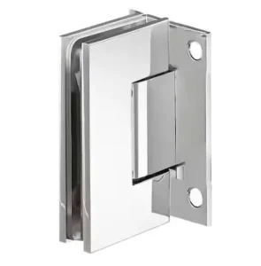 Wall to Glass Shower Hinge Custom Polished Brushed Stainless Steel Glass Clamp for Bathroom Shower Enclosure & Sauna Room