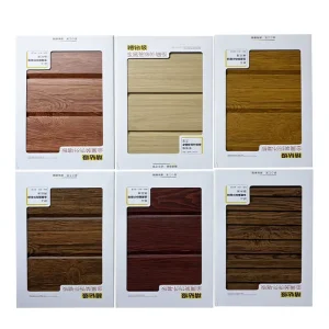 Walnut Wood Texture Metal Carved Siding Thermal Insulated Sandwich Panel High End Facade Cladding for Estate