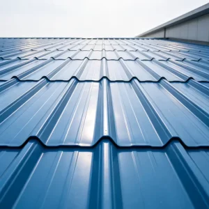 Waterproof Anti-rust Color Steel Corrugated Sheet PPGI Metal Roofing Sheet for Factory Roof Construction