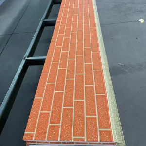 Waterproof Fireproof Metal Cladding Soundproof Prefabricated House Cladding Acoustic Wall Panels