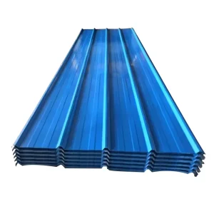 Waterproof Galvanized Copper Coated Corrugated Metal Roofing Sheet ASTM Standard ISO9001 Certified for Warehouse