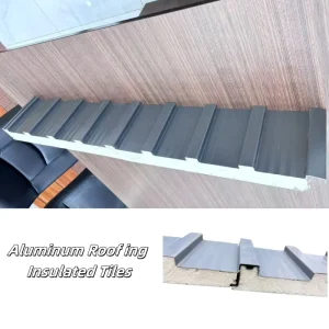 Waterproof Heat Insulation Metal Roofing Aluminum Roof Panel Profiled Steel Roof Cladding