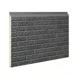 Waterproof Metal Carved Sandwich Panels Thermal Insulation Siding for Prefab Building