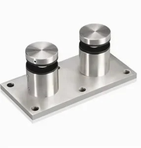 Waterproof Stainless Steel Double Head Glass Standoffs Adjustable Glass Clamp Deck Porch Glass Balustrade Fitting
