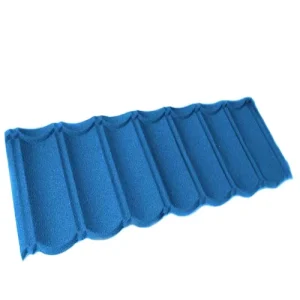 Waterproof Stone-Coated Carbon Steel Roof Tiles for Flat/Sloped Roofs Durable Metal Building Materials