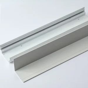 Weather Resistant Aluminum Profiles for Curtain Wall Anodized Finish Bending Cutting Durable Construction Wind Decorations
