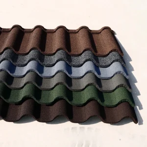 Weather Resistant Color Light Anti Corrosion Metal Roofing Sheet Stone Coated Steel Tile for East Africa Residential Building